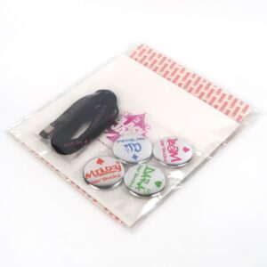 2NE1 3rd Blackjack Fanclub Set Mousepad Button Pin