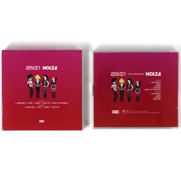 2NE1 - Nolza CD + DVD First Japan Mini Album K-Pop 2011