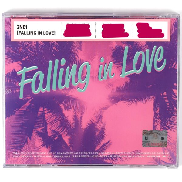 2NE1 - Falling In Love Single CD Promo K-Pop 2013 Rare