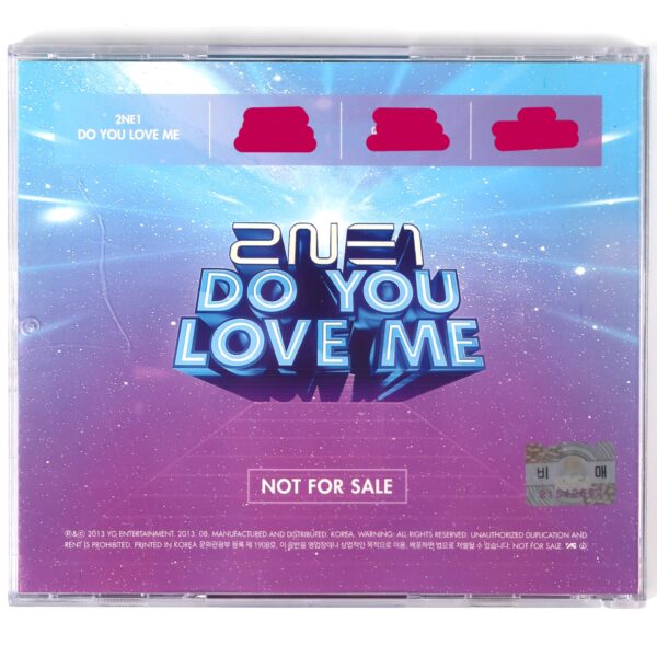 2NE1 - Do You Love Me Single CD Promo K-Pop 2013 Rare