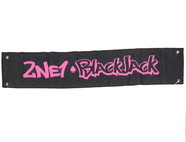 2NE1 Blackjack Slogan In Zipper Bag