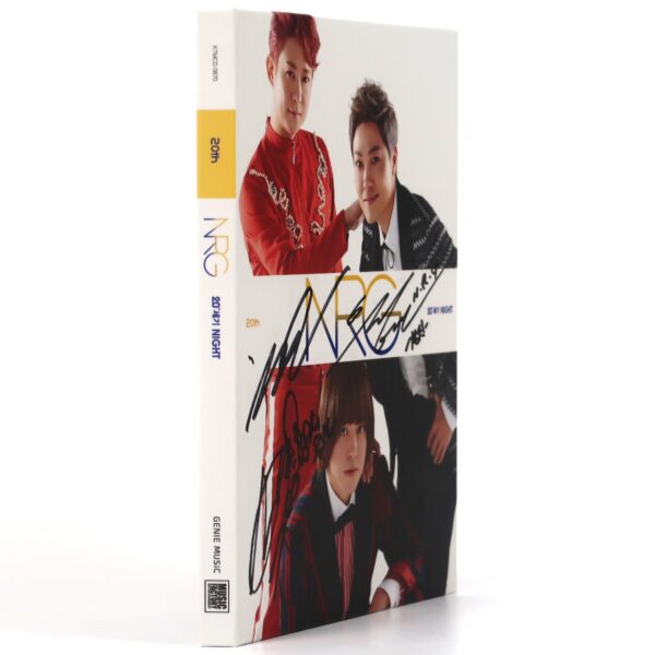NRG - 20th Century Night Signed CD Album Promo K-Pop 2017 New Radiancy Group