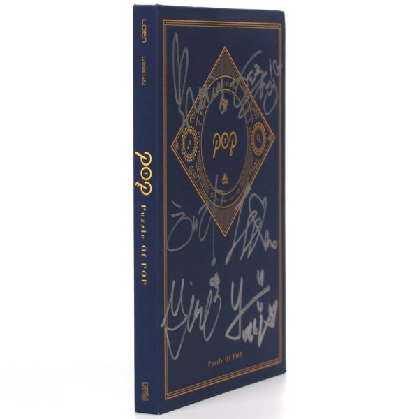 P.O.P - Puzzle of Pop Signed Autographed CD Album Promo [no disc] 2017