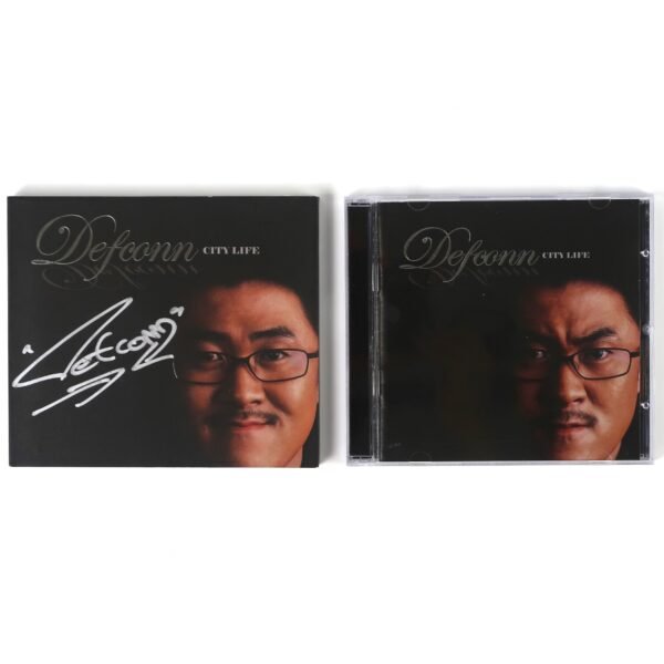 Defconn - City Life Signed Autographed CD Album Promo K-Rap Korean Hip Hop 2006