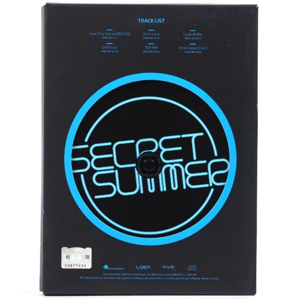 Secret - Secret Summer Signed Autographed CD Promo Album K-Pop 2014