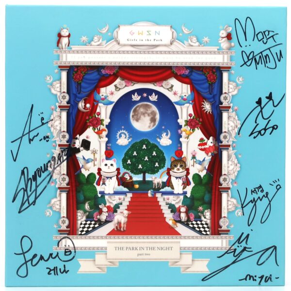 GWSN - Park In The Night Part Two 2 Signed Autographed CD Album Promo K-Pop 2019