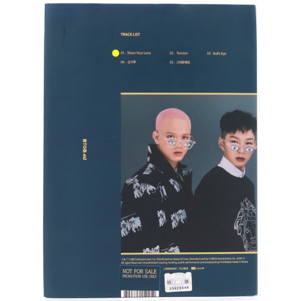 BTOB 4U - Inside Signed Autographed CD Album Promo K-Pop 2020