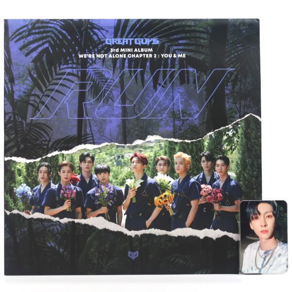 Great Guys - We're Not Alone Chapter 2: You And Me CD Album K-Pop