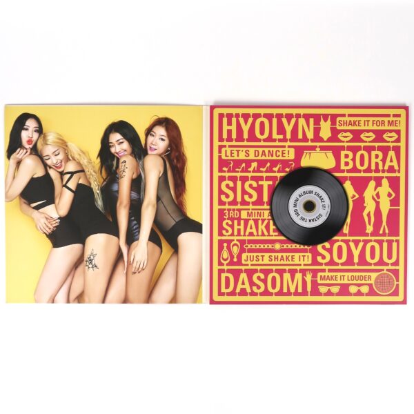 Sistar - Shake It! Hyolyn Version All Member Signed Autographed CD Album 2015