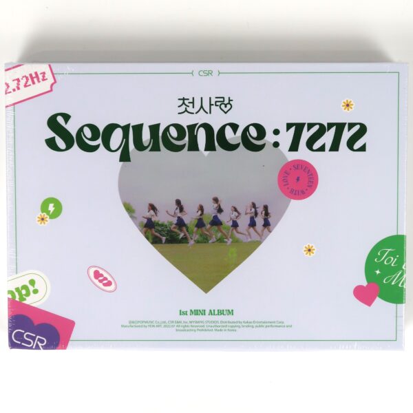 CSR - Sequence : 7272 Album CD Factory Sealed K-Pop 2022 Korea - Korea ...