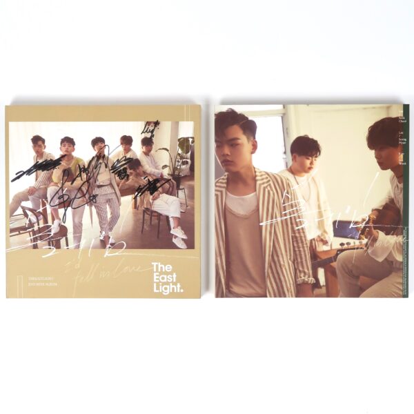 The East Light - Heart Fluttering Signed 2nd Mini Album Promo CD 2018 K-Pop