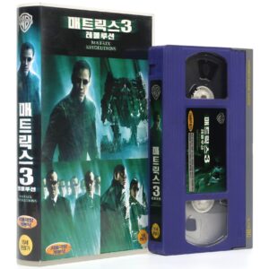 The Matrix Revolutions (2003) Korean VHS Rental [NTSC] Korea Matrix 3