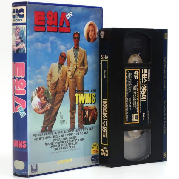 Twins (1988) Korean VHS Rental [NTSC] Korea Arnold Schwarzenegger