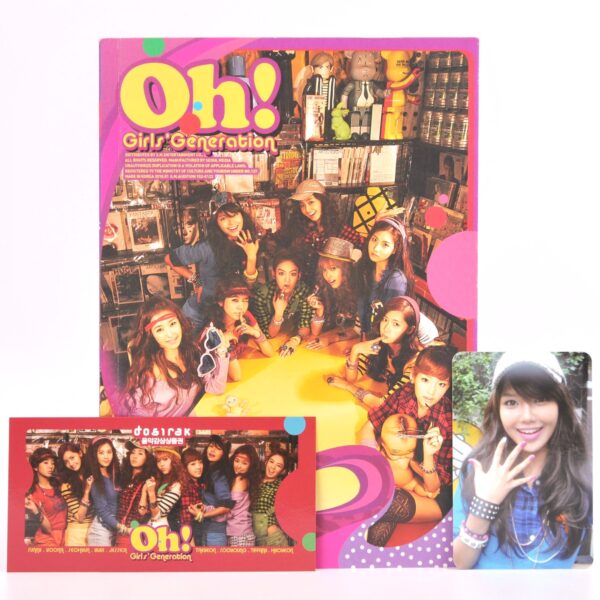 Girls' Generation - Oh! 2nd Album CD Sooyoung Photocard + Dosirak