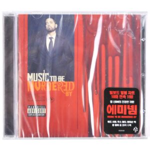 DSC_3644 Eminem - Music To Be Murdered By Korean CD Album Sealed Korea Hype Sticker