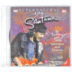 DSC_3690 Santana - Supernatural Live Korean Promo DVD Sealed Korea