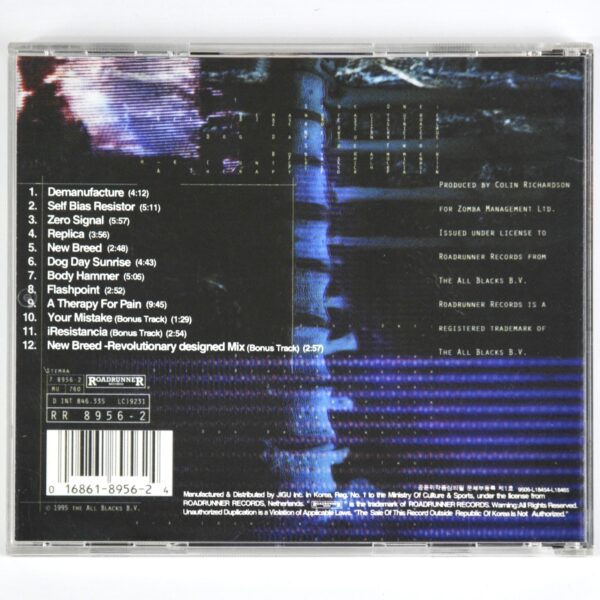 Fear Factory - Demanufacture Korean CD Album Korea Metal