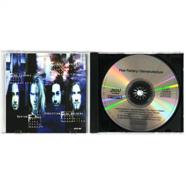 Fear Factory - Demanufacture Korean CD Album Korea Metal