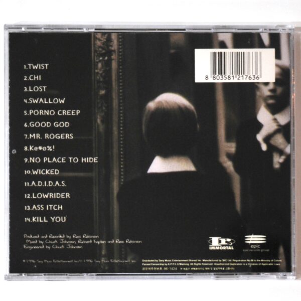 Korn - Life is Peachy Korean CD Album Korea Metal