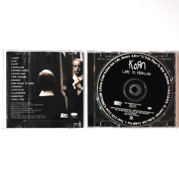 Korn - Life is Peachy Korean CD Album Korea Metal