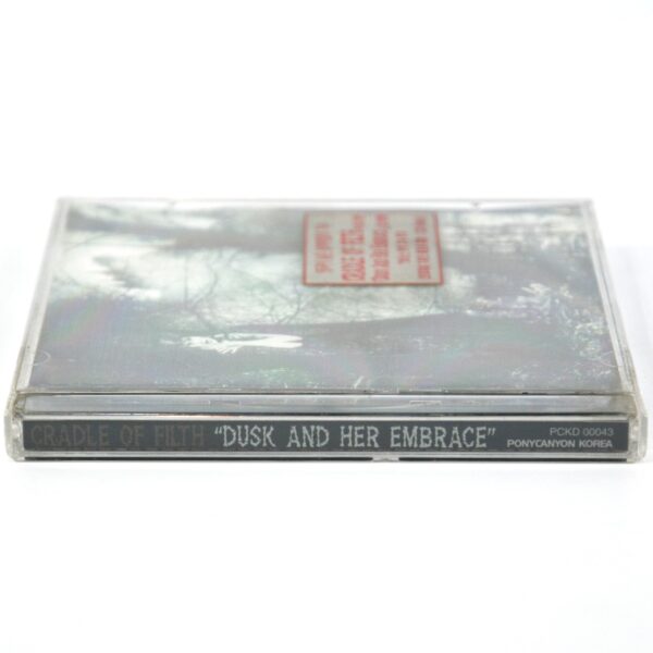 Cradle Of Filth - Dusk And Her Embrace Korean CD Album Korea Insert Hype Sticker