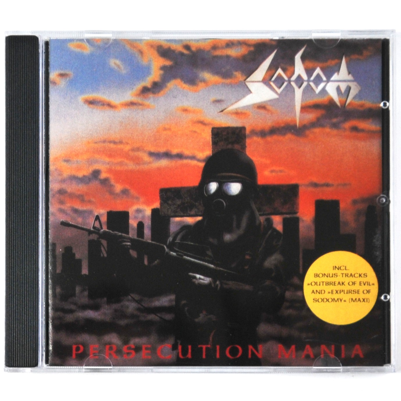 Sodom - Persecution Mania Korean CD Album Korea - Korea Disco