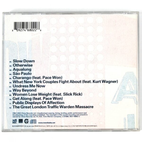 Morcheeba - Charango Korean CD Album Korea