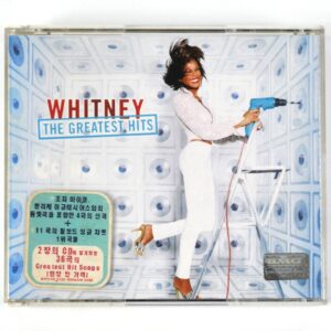 DSC_3950 Whitney Houston - The Greatest Hits Korean Double CD Album Hype Sticker Korea