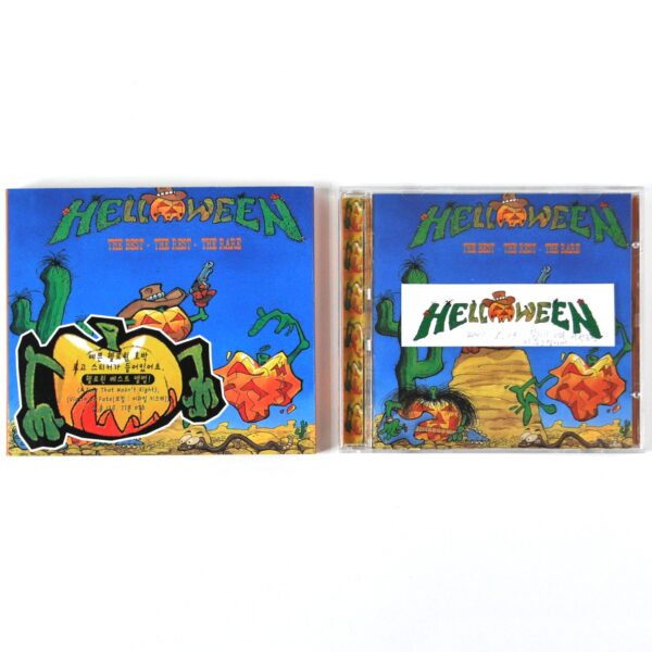 Helloween - The Best - The Rest - The Rare Korean CD Album Korea Metal 1998