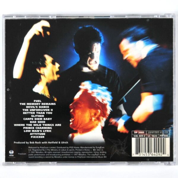 Metallica - Reload Album Korean CD Album Korea Metal Polygram [read]