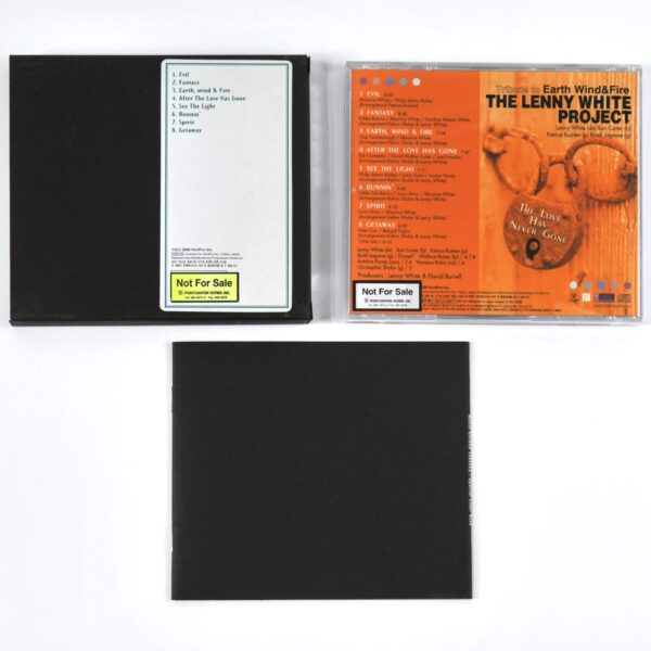 The Love Has Never Gone Tribute to Earth, Wind & Fire Lenny White Korean CD Set