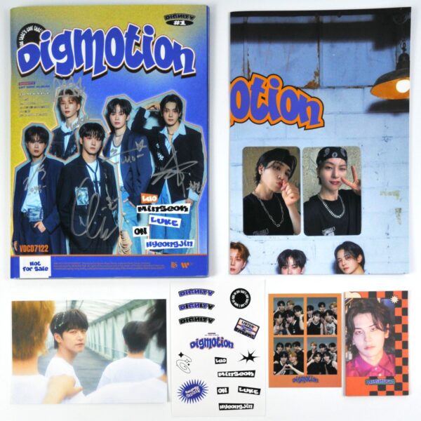 Dignity - Digmotion [Mood Ver.] Signed Autographed Album CD Promo K-Pop 2024