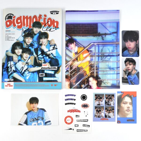 Dignity - Digmotion [Vibe Ver.] Signed Autographed Album CD Promo K-Pop 2024