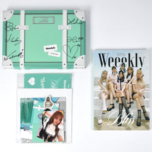 Weeekly - Bliss Signed Autographed 6th Mini Album CD Promo 2024