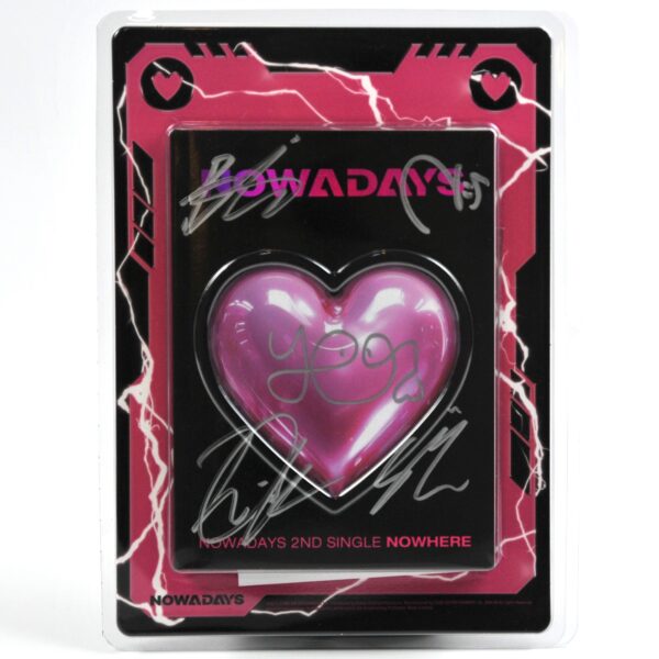 Nowadays - Nowhere [Here Ver.] Signed Autographed Album CD Promo K-Pop 2024
