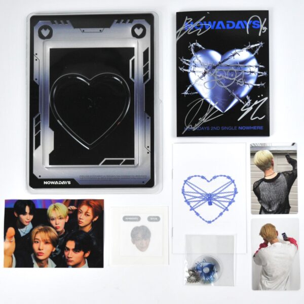 Nowadays - Nowhere [Where Ver.] Signed Autographed Album CD Promo K-Pop 2024