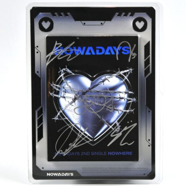 Nowadays - Nowhere [Where Ver.] Signed Autographed Album CD Promo K-Pop 2024