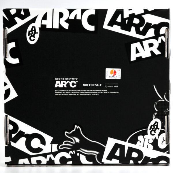 ARrC - Ar^c [Black Ver.] Signed Autographed Album CD Promo K-Pop 2024
