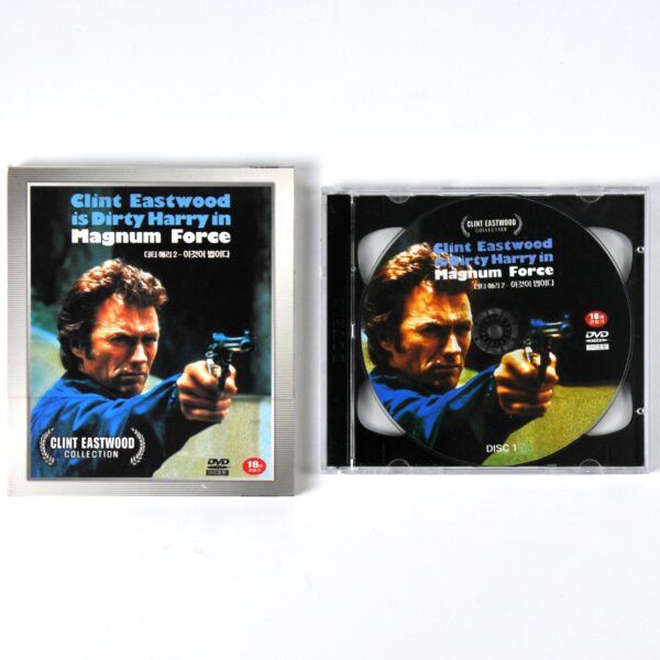 Magnum Force (1993) Korean VCD Video CD Korea Dirty Harry Clint Eastwood