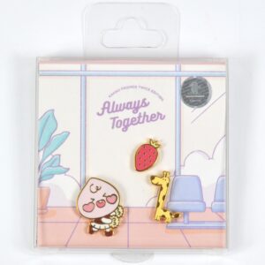 Twice x Kakao Friends Always Together Chaeyoung Badge Pin Set