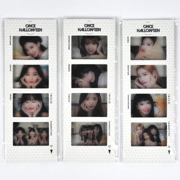 Twice Once Halloween 2018 PVC Film A B C Versions Set Official Goods K-Pop