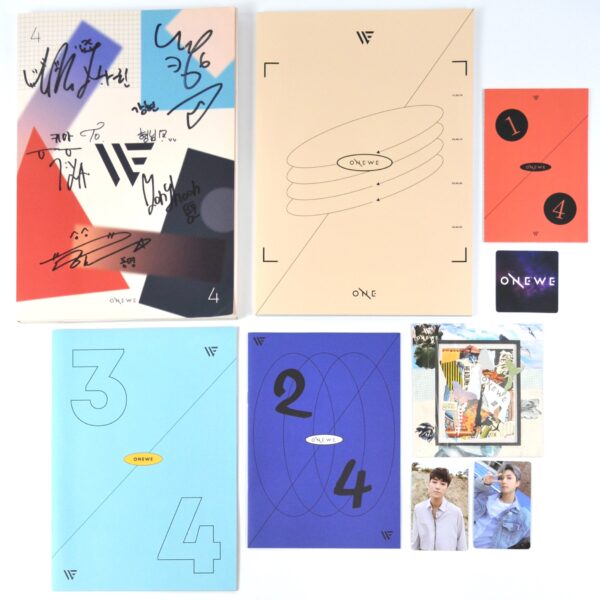DSC_4721 Onewe - One Signed Autographed CD Promo Album 2020