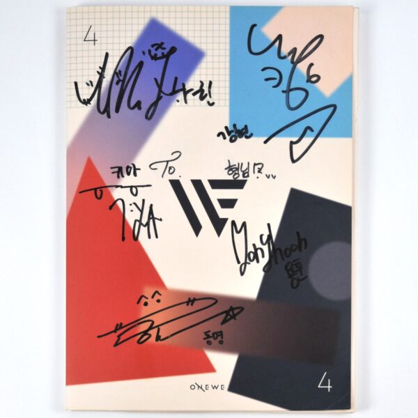 DSC_4726 Onewe - One Signed Autographed CD Promo Album 2020