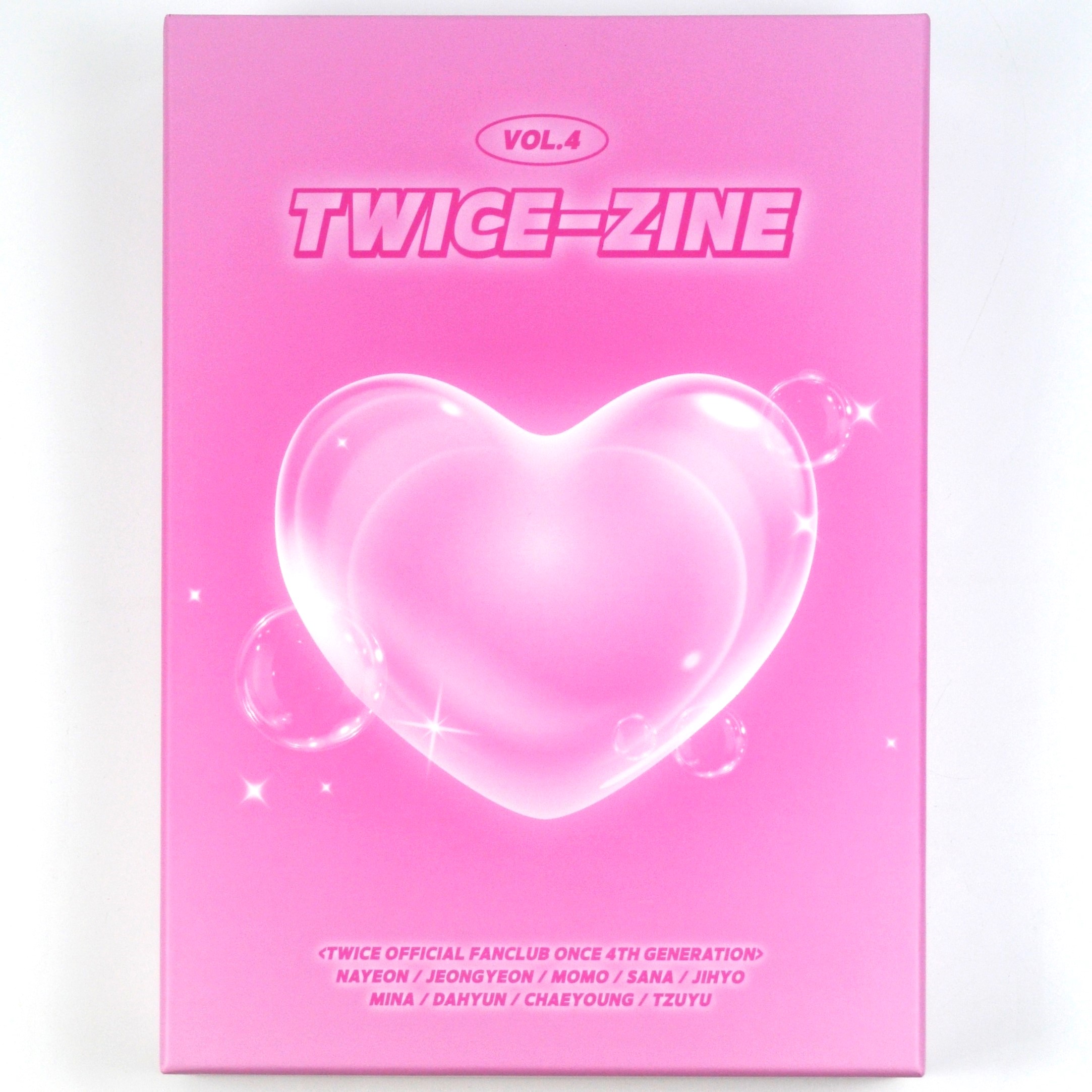 TWICE-ZINE VOL.4 公式ファンクラブグッズ Amazon.co.jp: TWICE 韓国 ファンクラブONCE 4期限定入会特典 TWICE