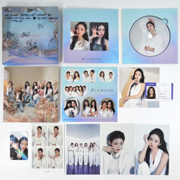 Tri.be - Diamond 4th Single Album Signed + Message CD Promo Album 2023
