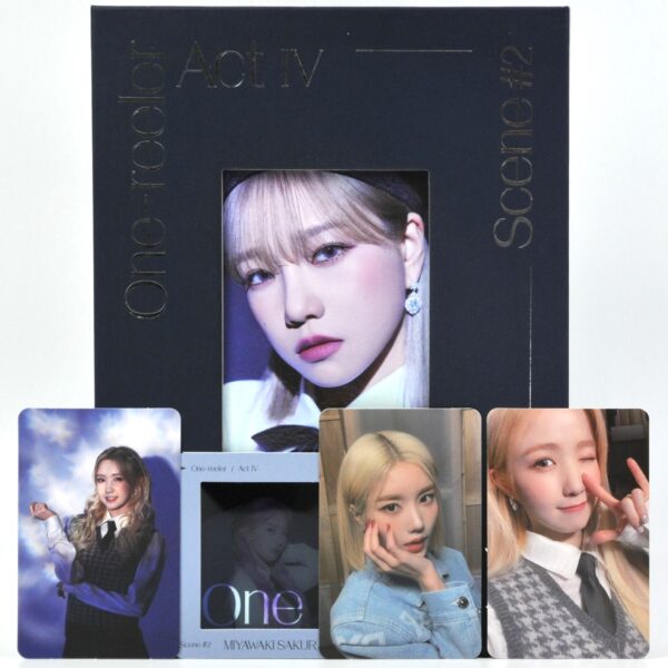 IZ*ONE - One-Reeler Act IV Scene #2 Becoming One Version Album CD Complete Izone
