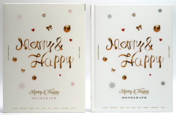 Twice - Merry & Happy Monograph Photobook + DVD No Photocards 2018