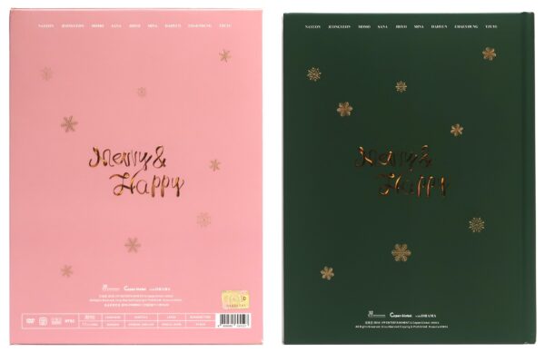 Twice - Merry & Happy Monograph Photobook + DVD No Photocards 2018