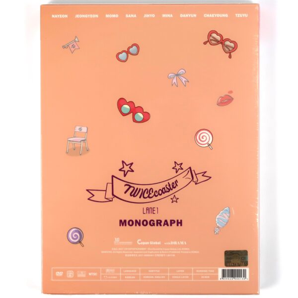 Twice - Twicecoaster: Lane 1 Monograph Photobook New Sealed 2017