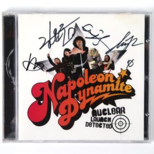 Napoleon Dynamite - Nuclear Launch Detected Signed Album Promo CD K-Rock 2008